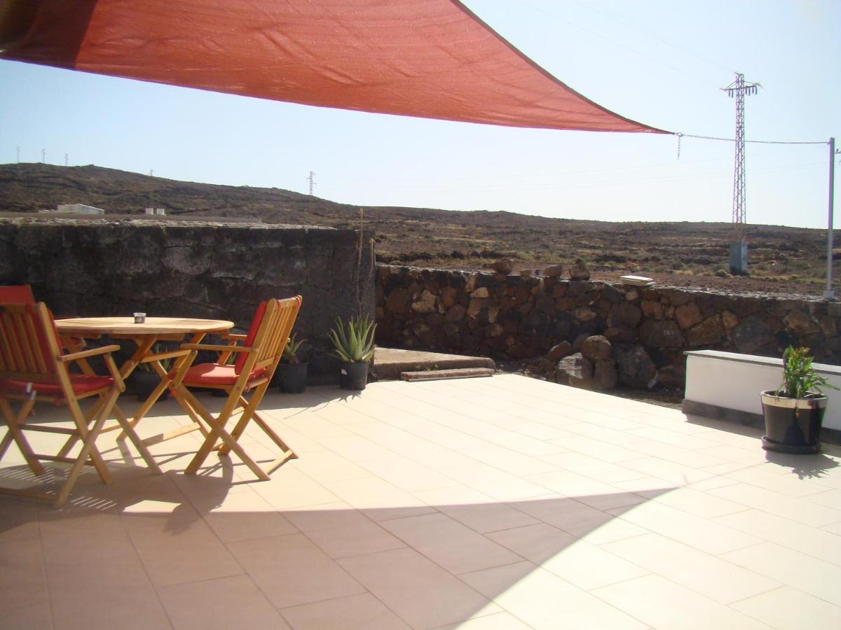 Ferienwohnung Meerblick Und Naehe Feuerberge Mit Eigenem Beheizten Pool Las Breñas 外观 照片