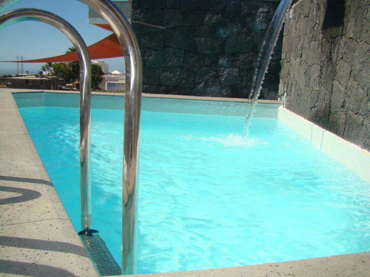 Ferienwohnung Meerblick Und Naehe Feuerberge Mit Eigenem Beheizten Pool Las Breñas 外观 照片