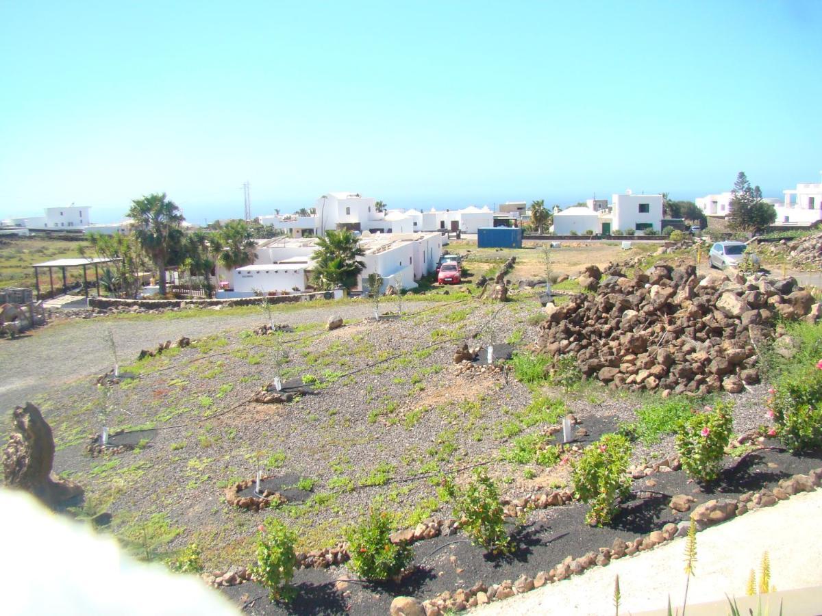 Ferienwohnung Meerblick Und Naehe Feuerberge Mit Eigenem Beheizten Pool Las Breñas 外观 照片