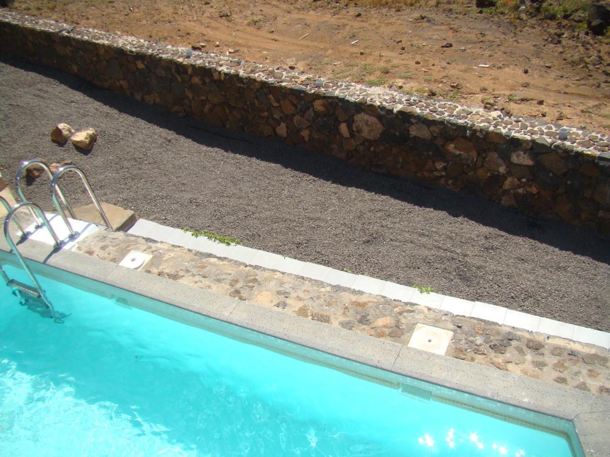 Ferienwohnung Meerblick Und Naehe Feuerberge Mit Eigenem Beheizten Pool Las Breñas 外观 照片
